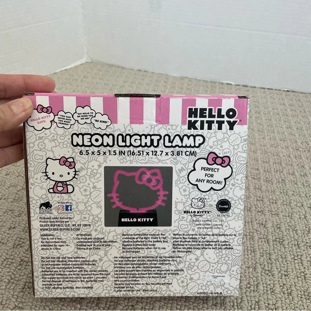 New hello kitty neon light lamp